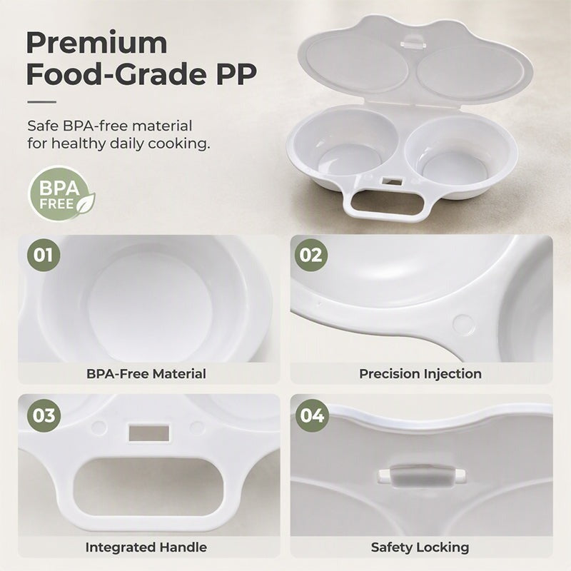 Microwave Egg Steamer Mold