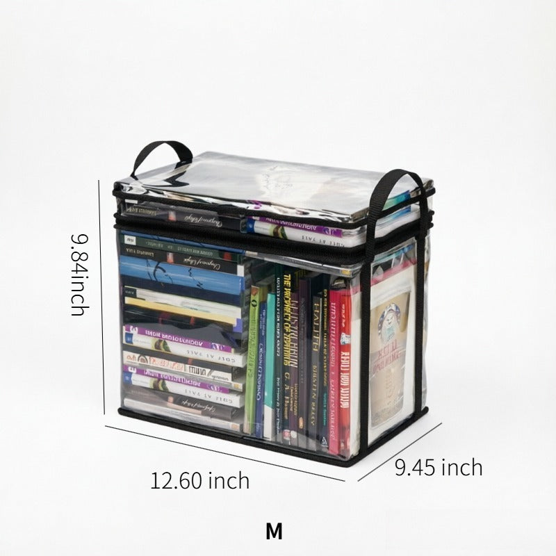 Desktop transparent storage box