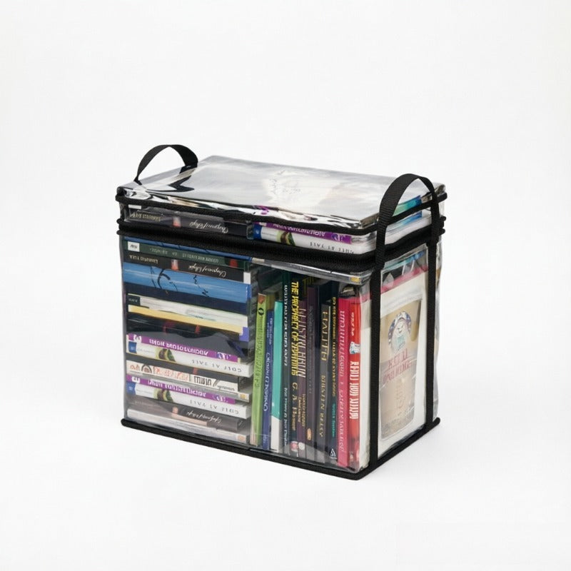 Desktop transparent storage box