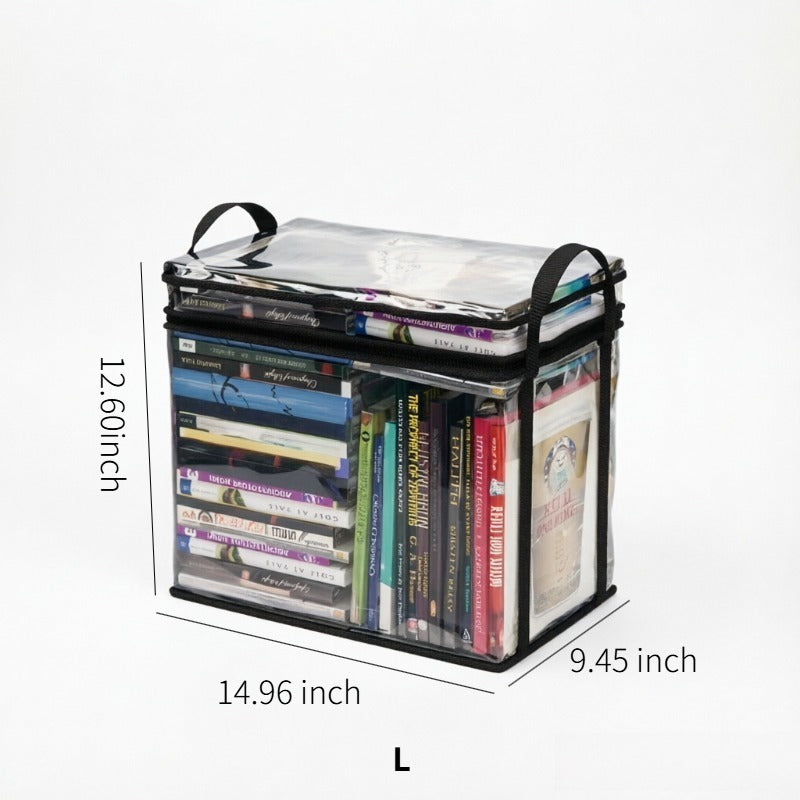 Desktop transparent storage box