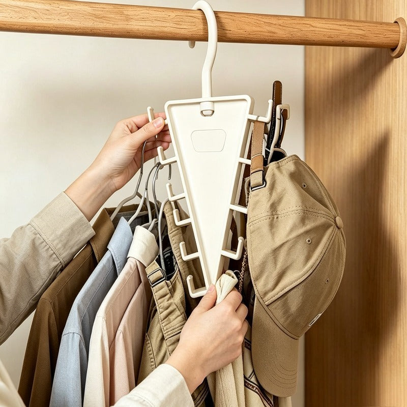 V-shaped double-sided hanger