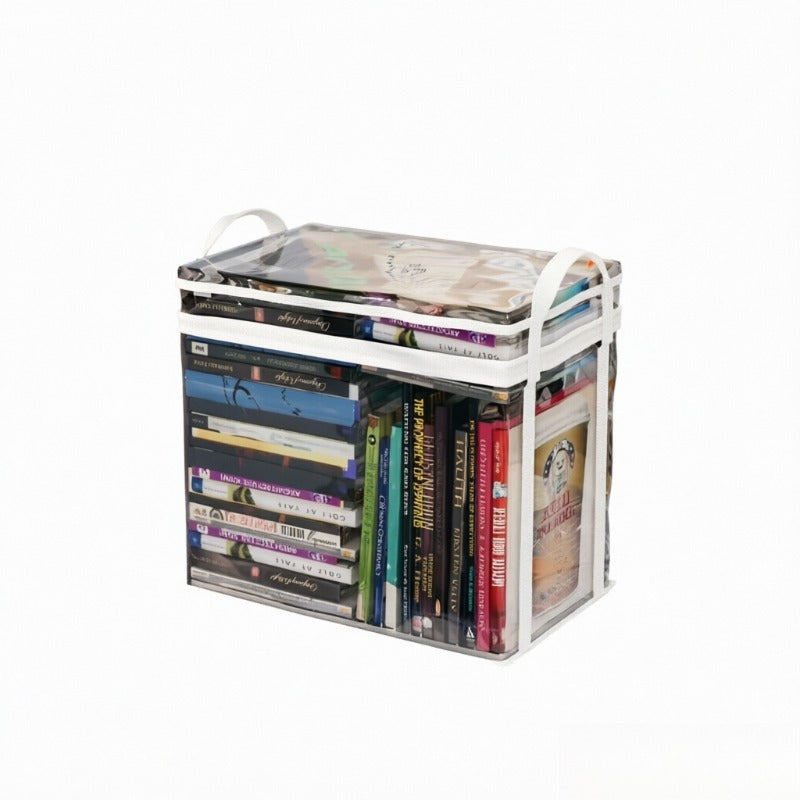 Desktop transparent storage box