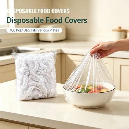 Disposable plastic wrap