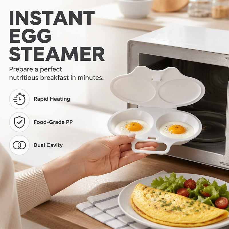 Microwave Egg Steamer Mold