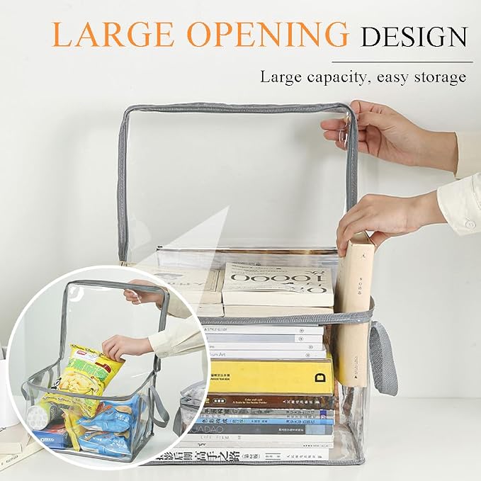 Desktop transparent storage box
