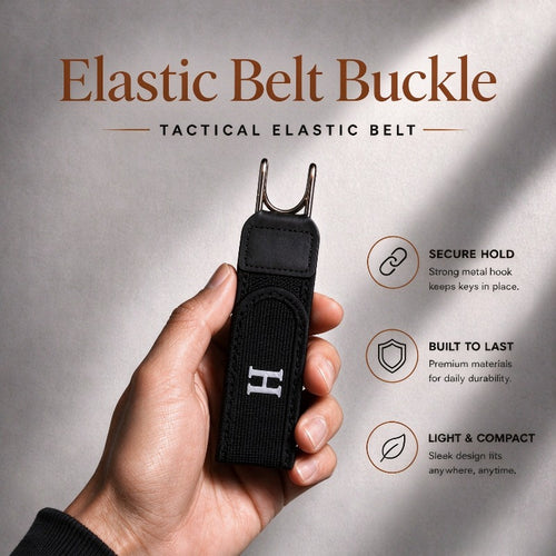 Iron Hook Elastic Waistband Buckle Adjustable