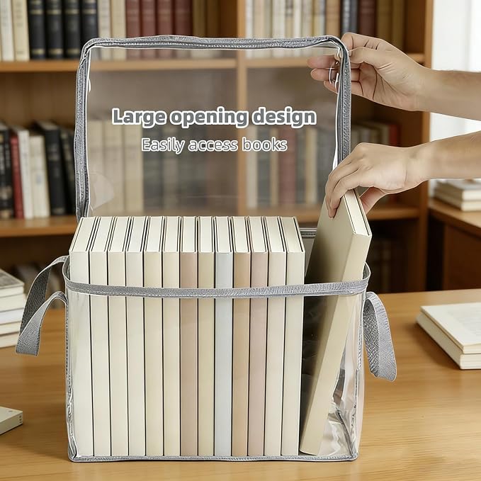 Desktop transparent storage box