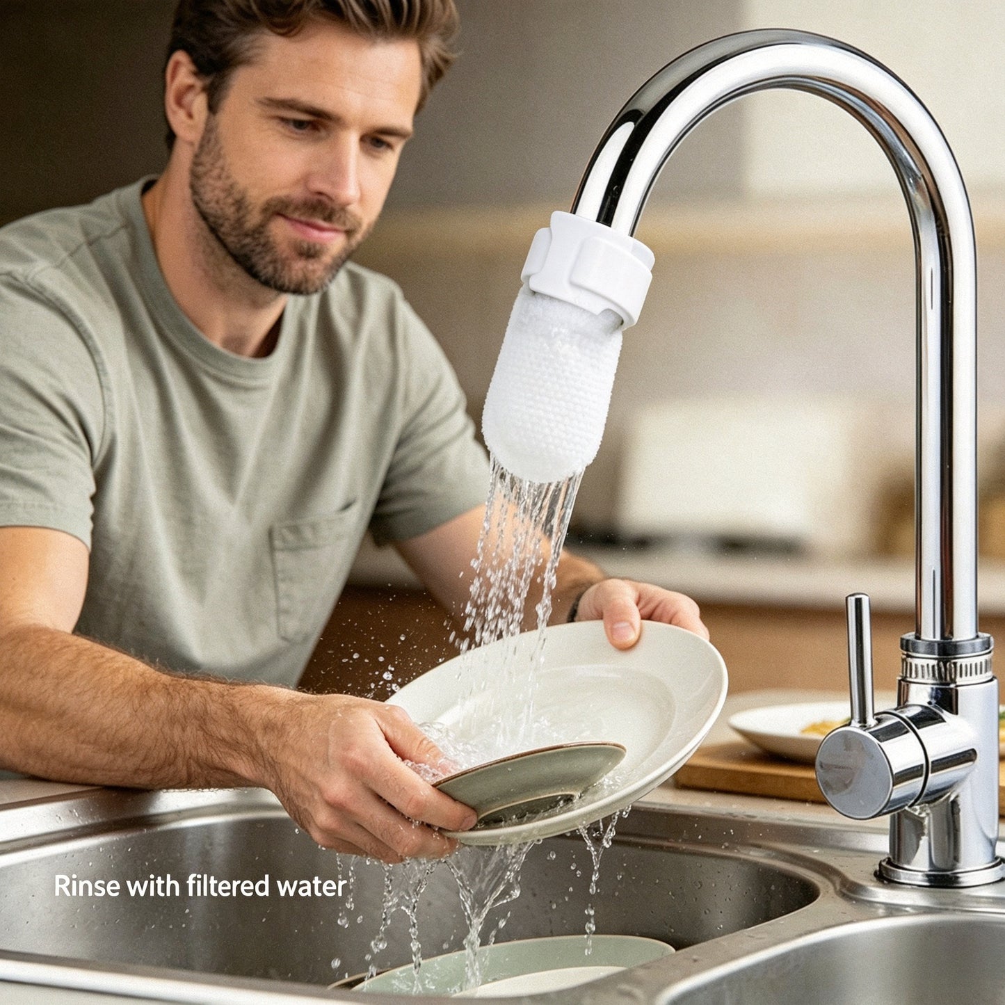 Faucet filter cotton