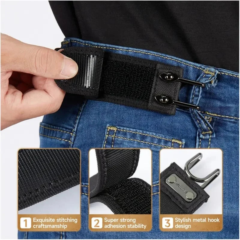Iron Hook Elastic Waistband Buckle Adjustable